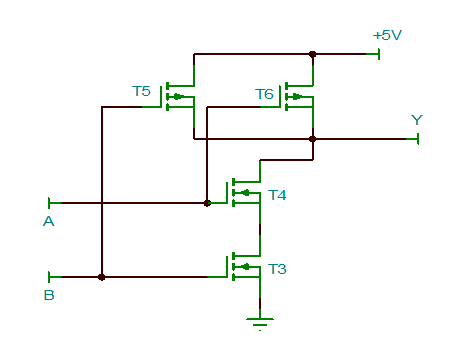 晶體管，邏輯門電路