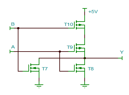 晶體管，邏輯門電路