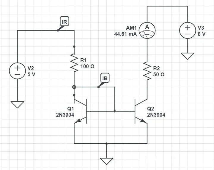 op amp,三極管,恒流源電路